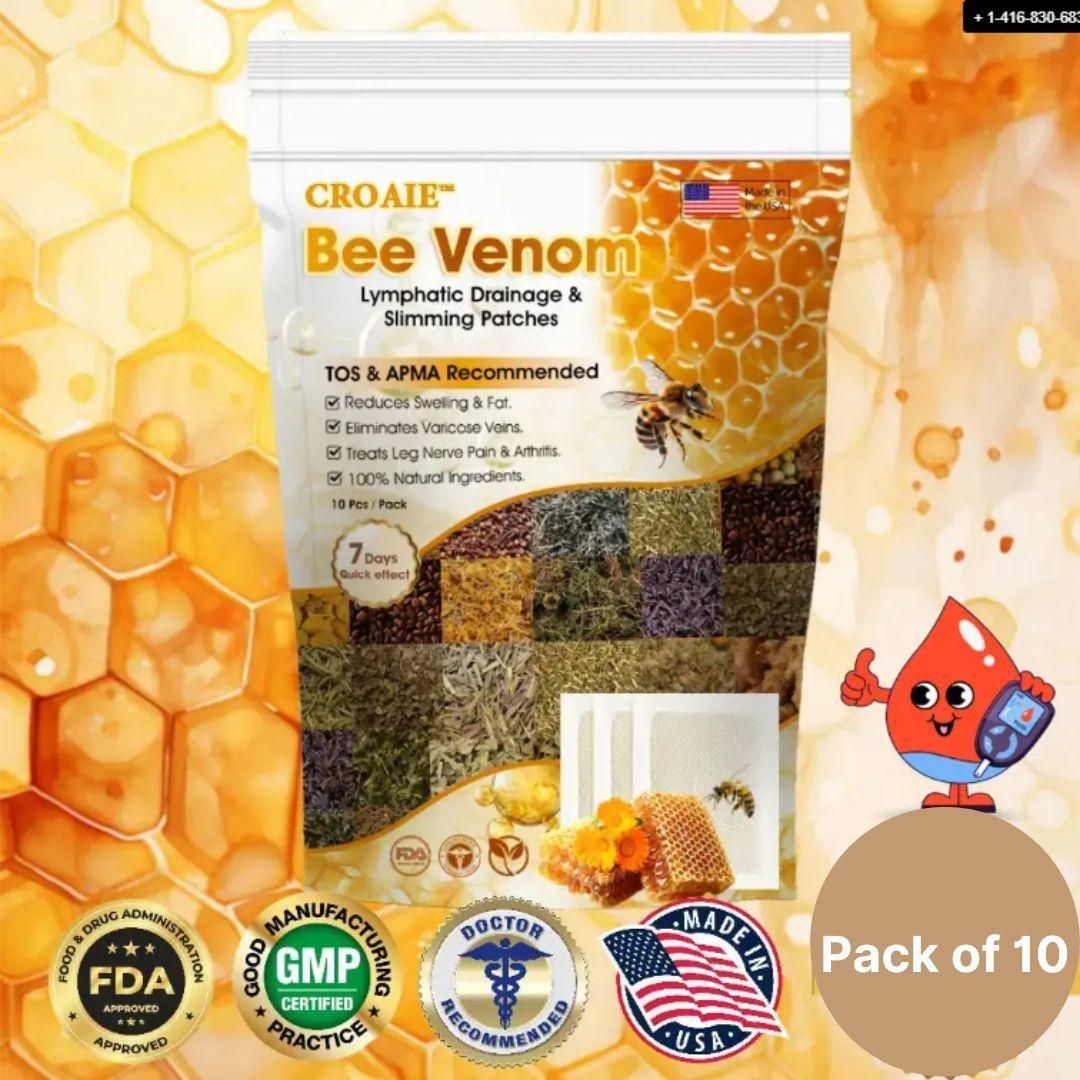 Bee Venom Lymphatic Drainage Detox Cream – Reduce Swelling & Boost Circulation