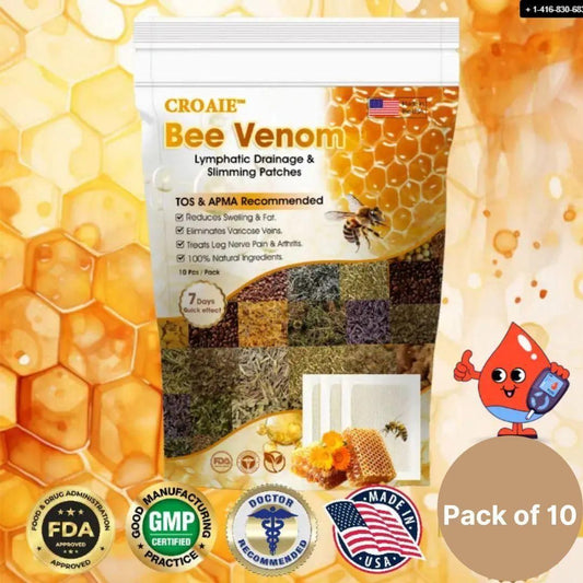 Bee Venom Lymphatic Drainage Detox Cream – Reduce Swelling & Boost Circulation