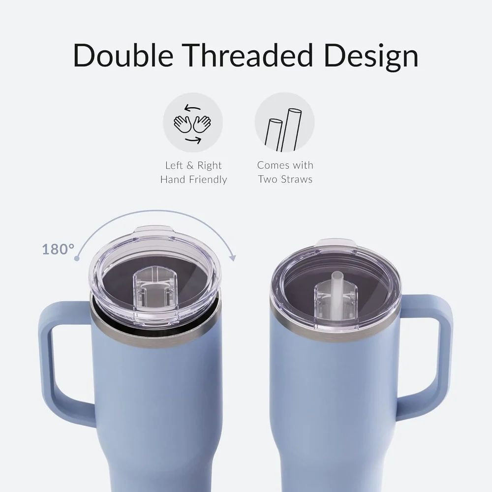 Premium Stainless Steel Tumbler Bottle – Hot & Cold Insulated