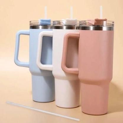 Premium Stainless Steel Tumbler Bottle – Hot & Cold Insulated