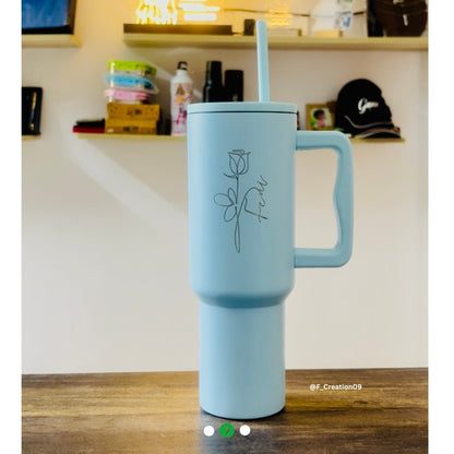 Premium Stainless Steel Tumbler Bottle – Hot & Cold Insulated